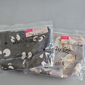 Thirty-One Snack & Go Halloween Print Pouches Set